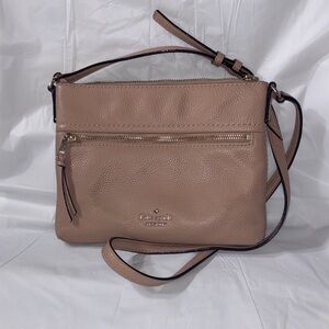 Kate Spade Blush Leather Crossbody Bag